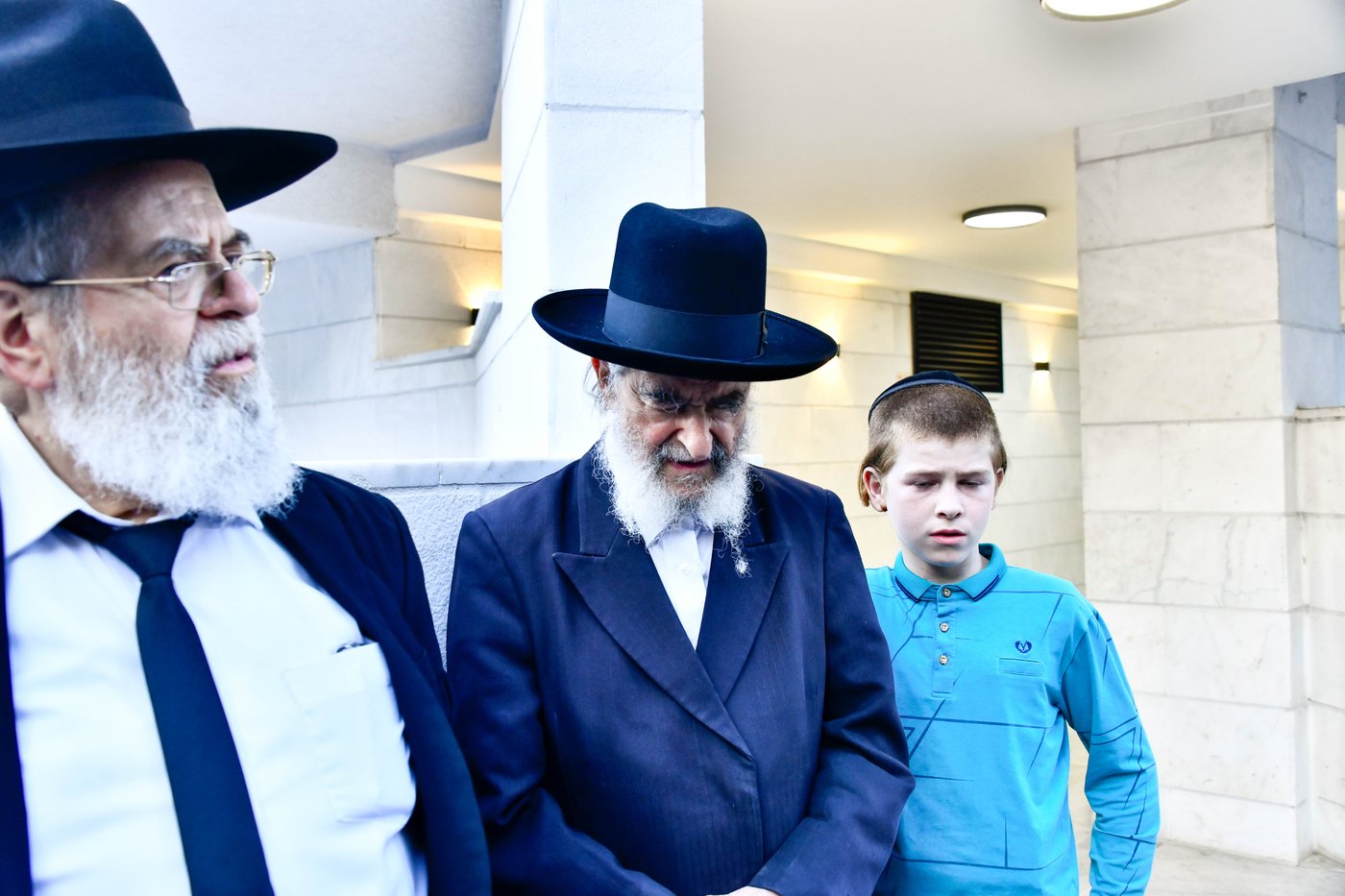 מסע הלוויית הגאון רבי דוד שמידל זצ"ל 