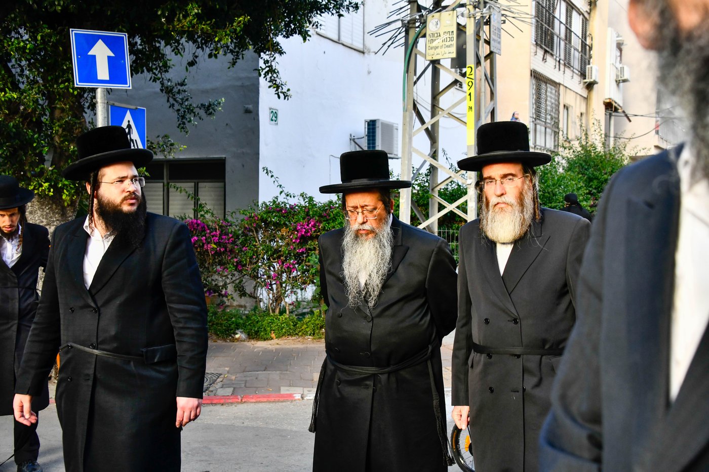 מסע הלוויית הגאון רבי דוד שמידל זצ"ל 