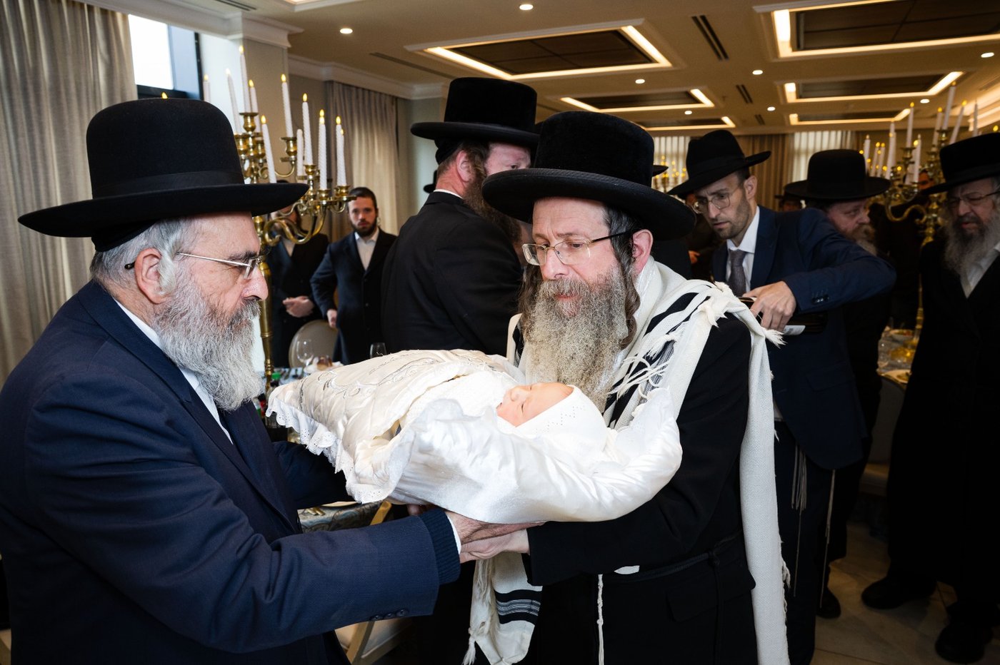 שמחת הברית לבן הרב מרדכי גולדמן
