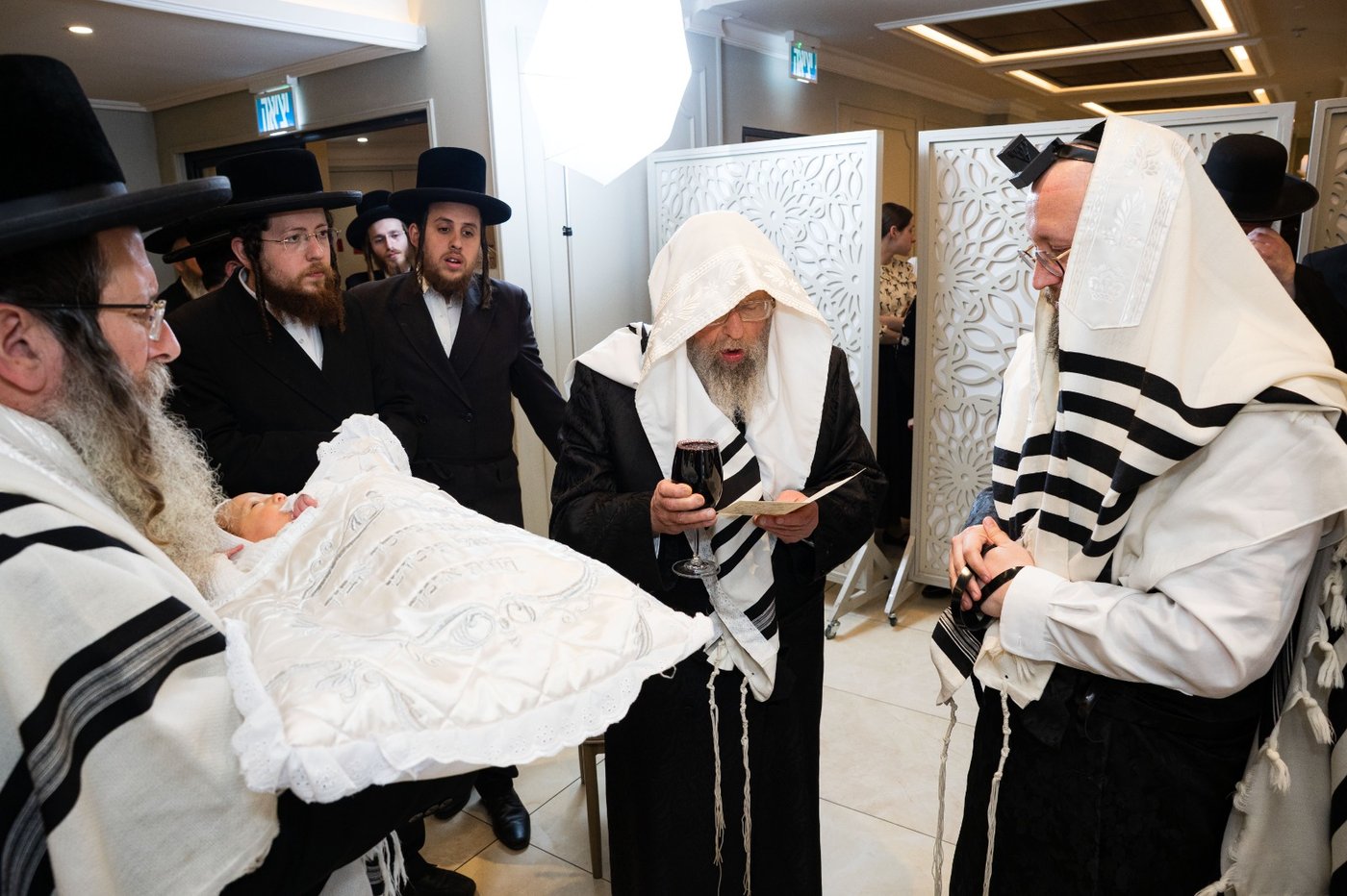 שמחת הברית לבן הרב מרדכי גולדמן