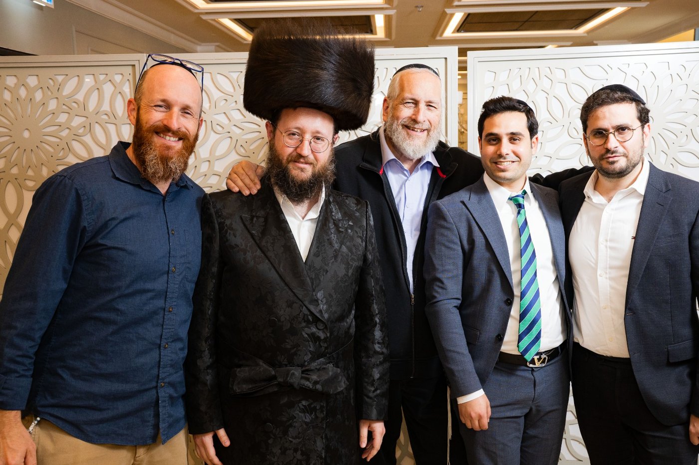 שמחת הברית לבן הרב מרדכי גולדמן
