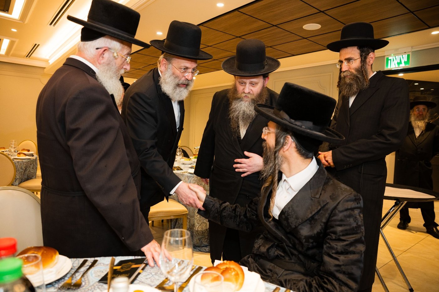 שמחת הברית לבן הרב מרדכי גולדמן