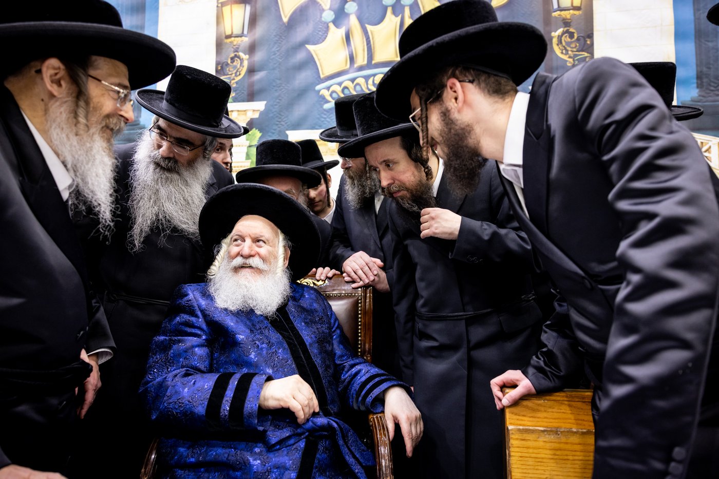 שמחת אירוסי נכדת האדמו"ר מבאבוב