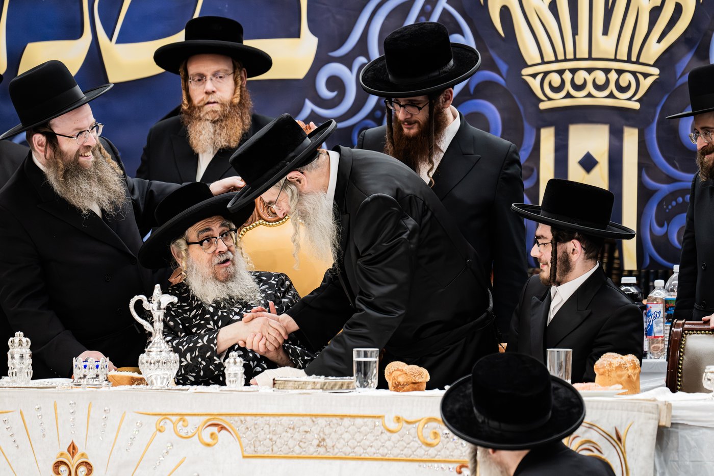 שמחת אירוסי נכד האדמו"ר מסאטמר