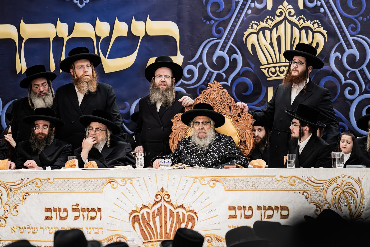 שמחת אירוסי נכד האדמו"ר מסאטמר