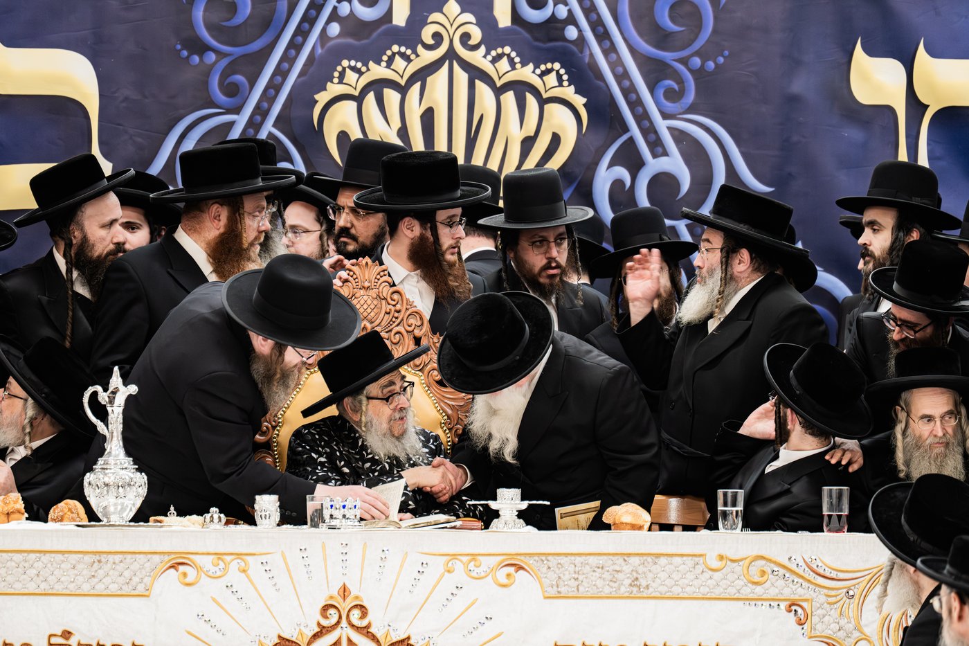 שמחת אירוסי נכד האדמו"ר מסאטמר