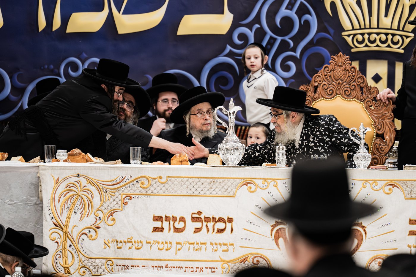 שמחת אירוסי נכד האדמו"ר מסאטמר
