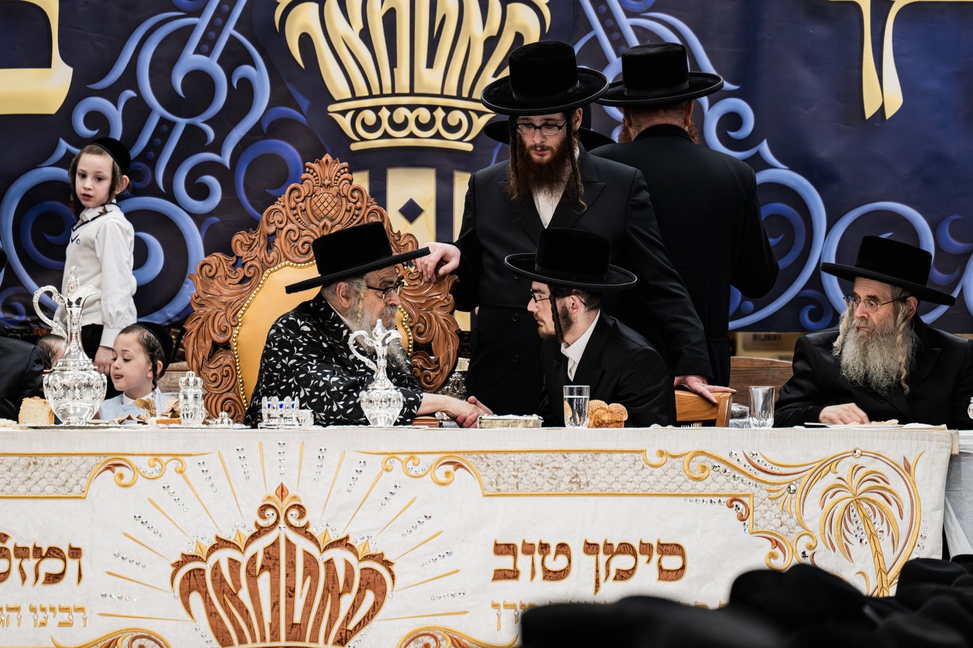 שמחת אירוסי נכד האדמו"ר מסאטמר