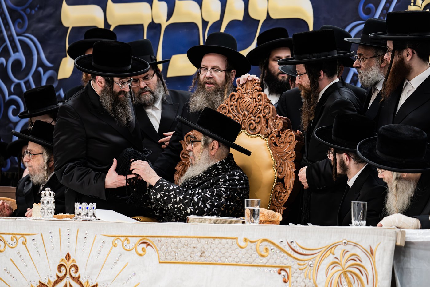 שמחת אירוסי נכד האדמו"ר מסאטמר