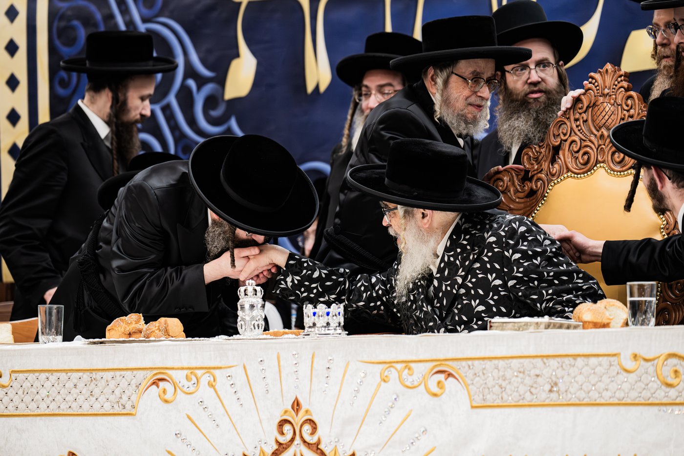 שמחת אירוסי נכד האדמו"ר מסאטמר