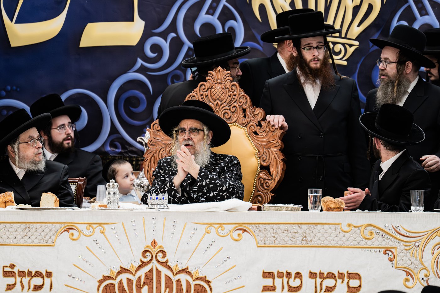 שמחת אירוסי נכד האדמו"ר מסאטמר
