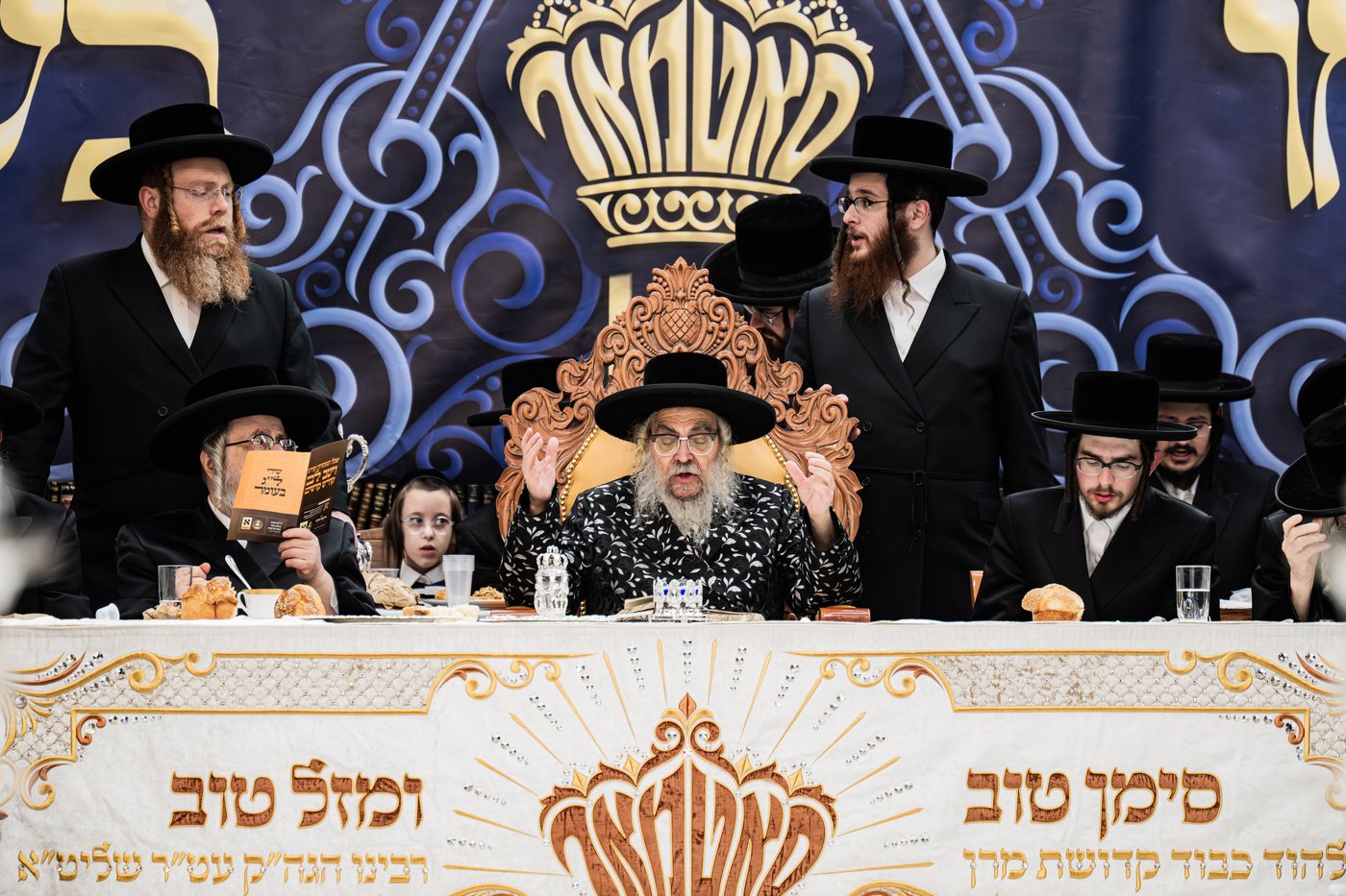 שמחת אירוסי נכד האדמו"ר מסאטמר