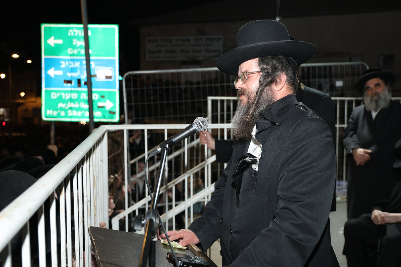 מסע הלויית הגאון רבי דוד שמידל זצ"ל בירושלים