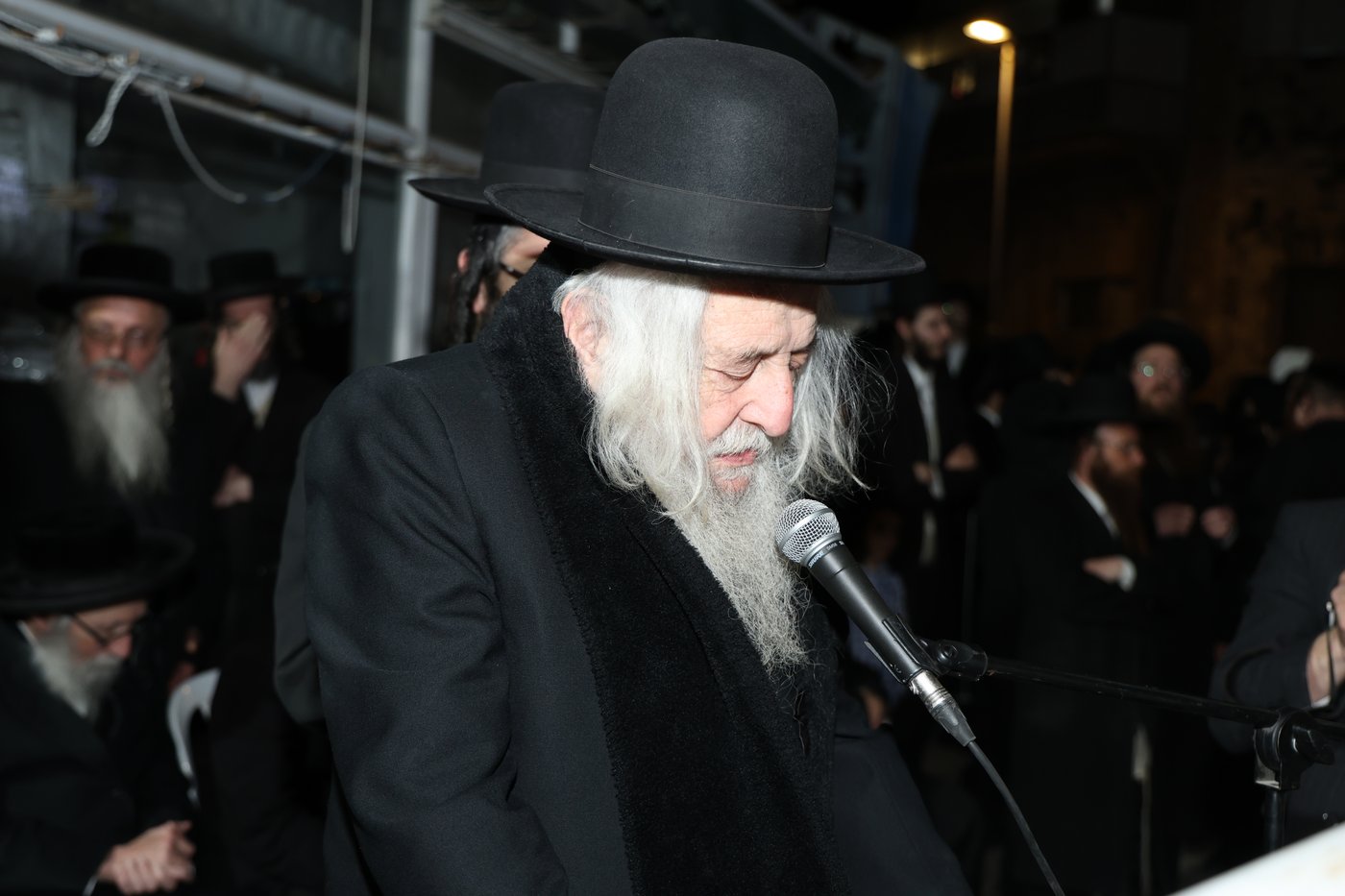 מסע הלויית הגאון רבי דוד שמידל זצ"ל בירושלים