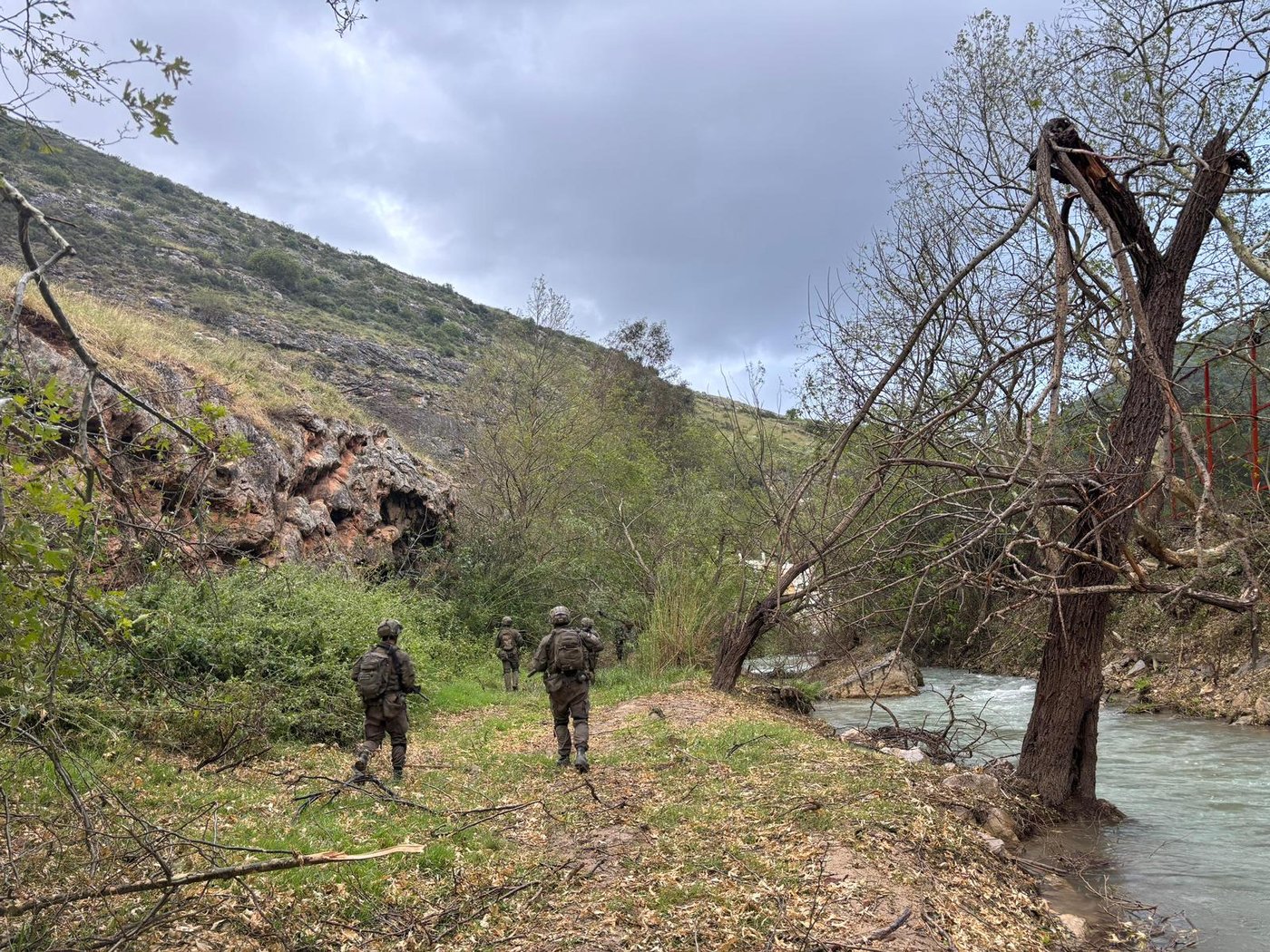פעילות כוחות צוות הקרב החטיבתי גולני במרחב הליטאני