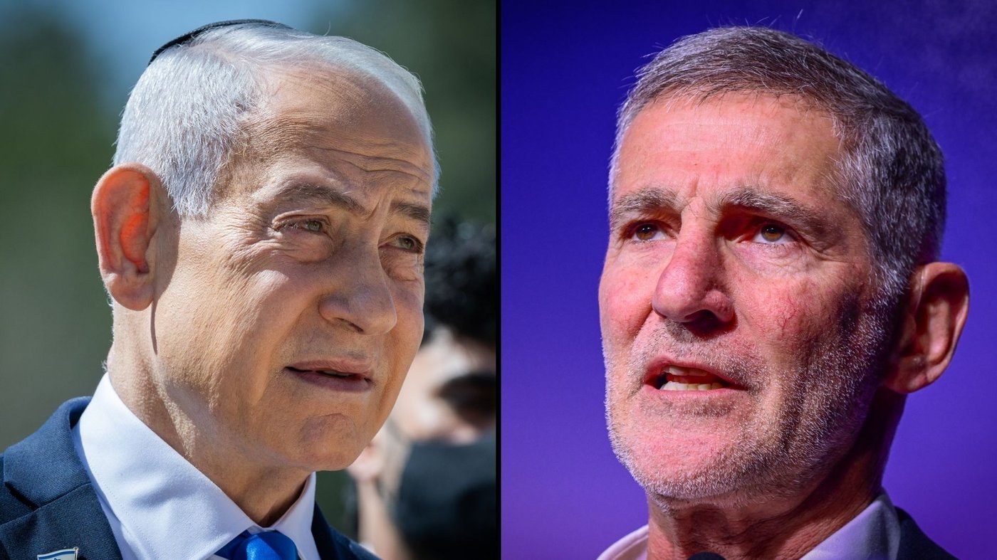 יאיר גולן מימין, נתניהו משמאל