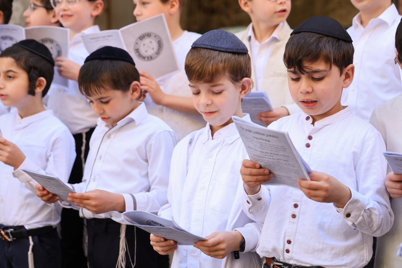 סיום חומש בראשית בת"ת 'זכרון מאיר' חיפה