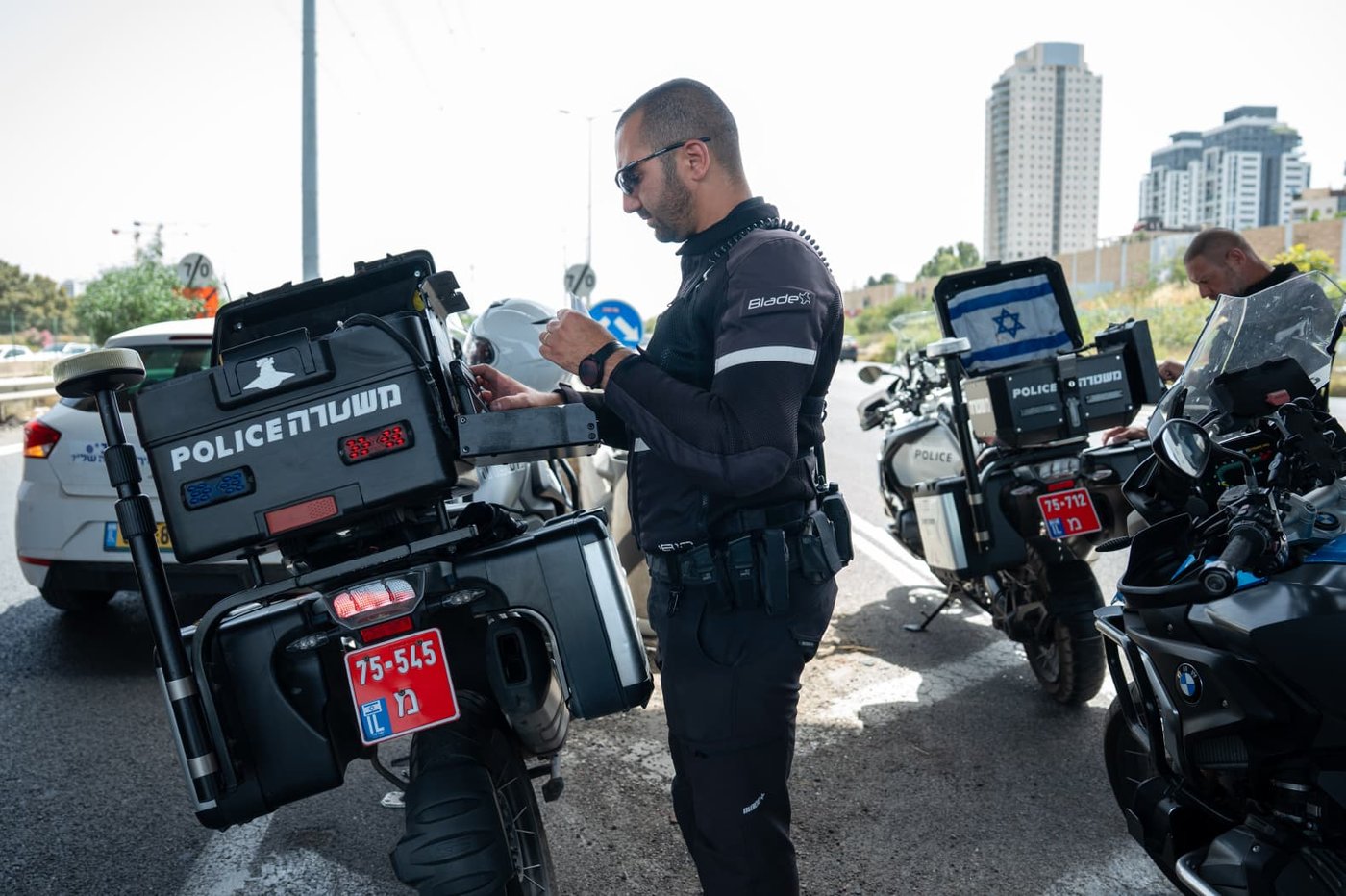 המבצע המשטרתי בכבישי מרכז הארץ
