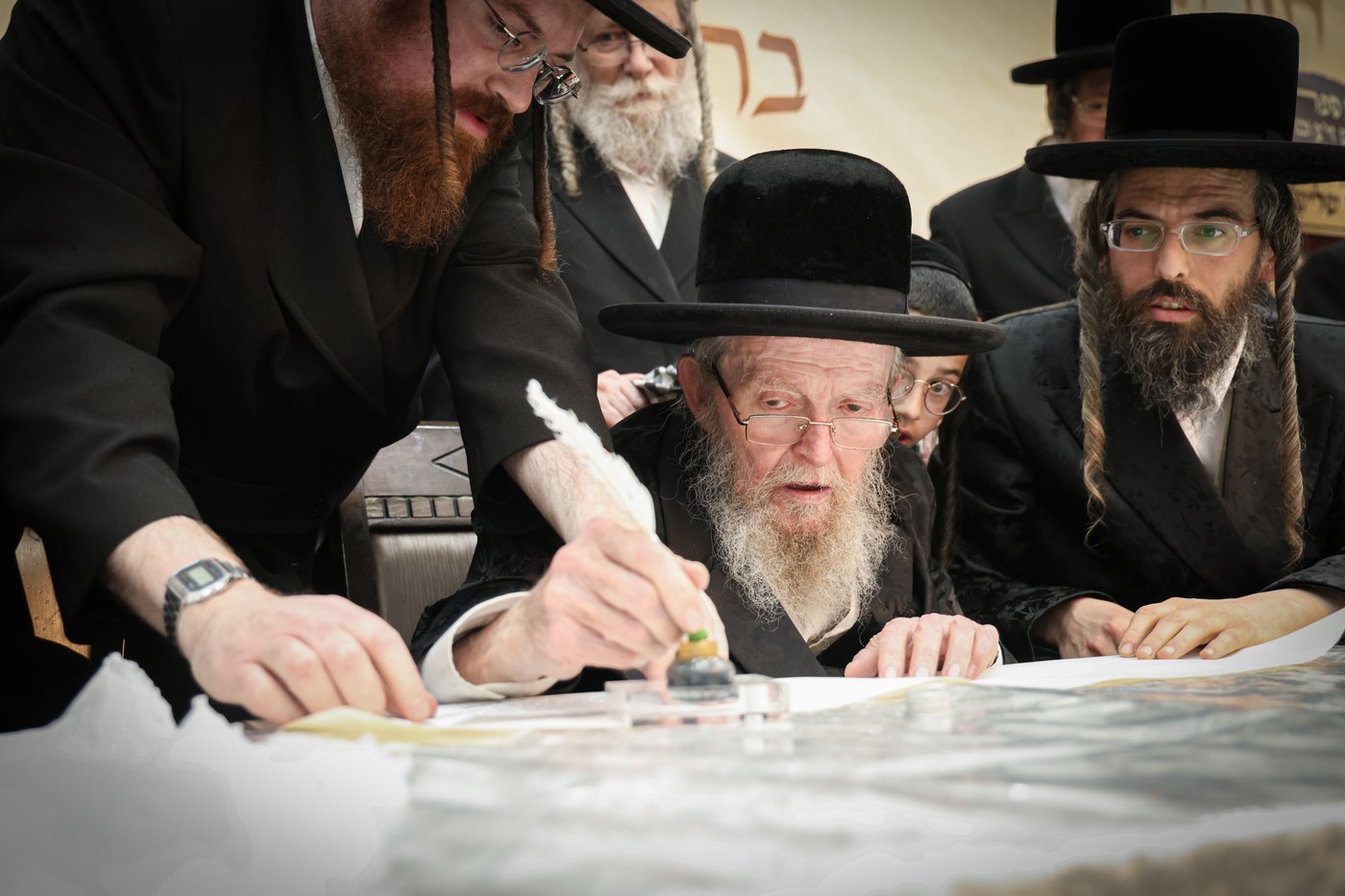 הילולא קדישא וכתיבת ס"ת בחצה"ק זוועהיל