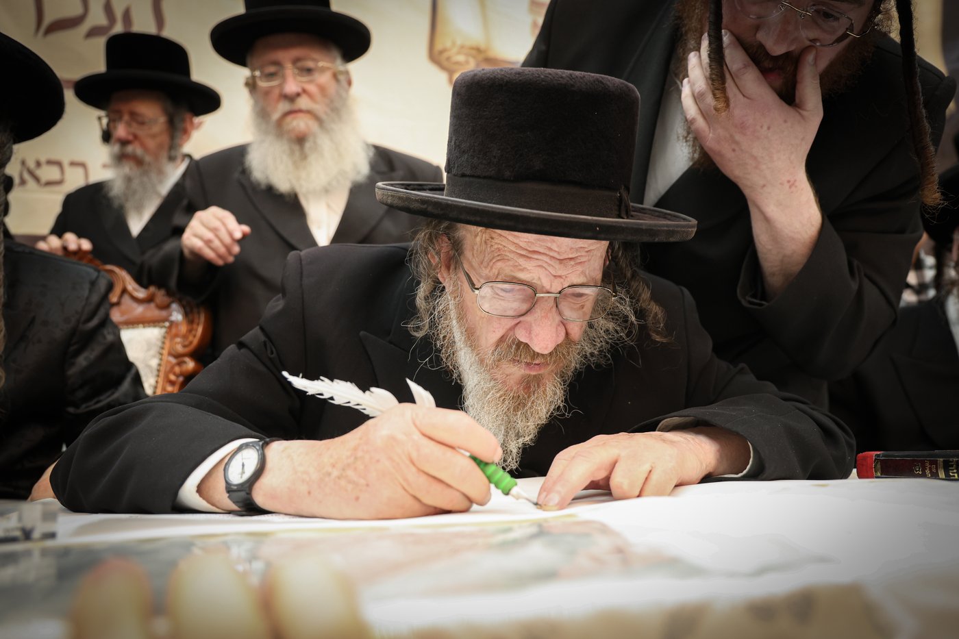 הילולא קדישא וכתיבת ס"ת בחצה"ק זוועהיל