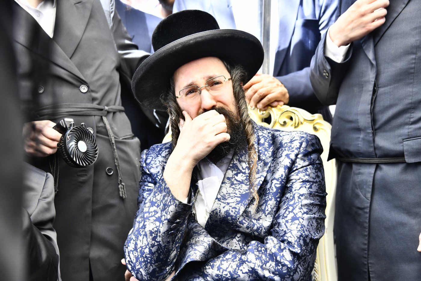 הלווית הרבנית ממעז'יבוז ע"ה