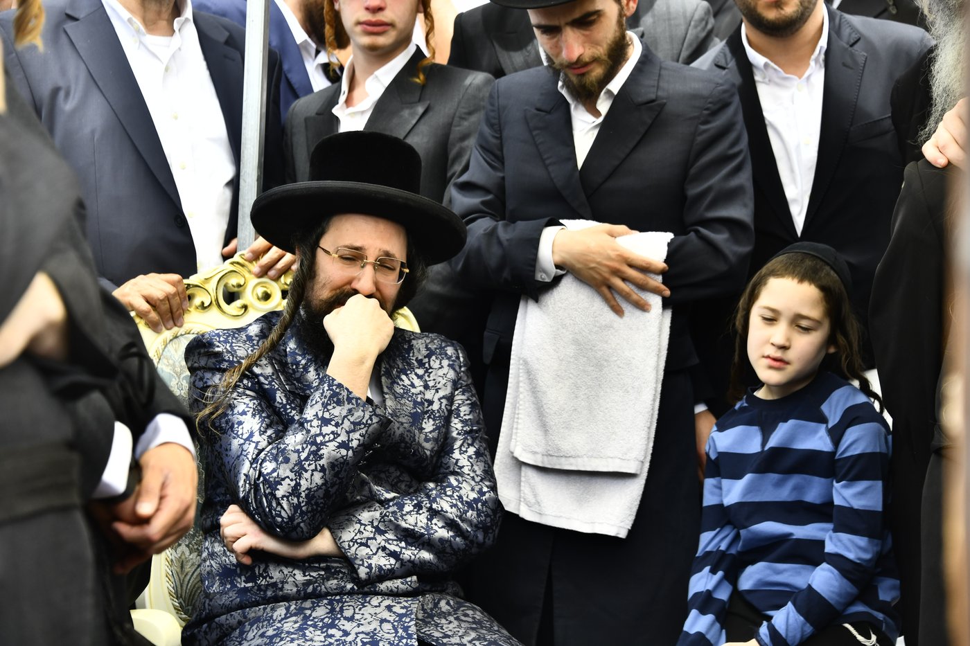 הלווית הרבנית ממעז'יבוז ע"ה