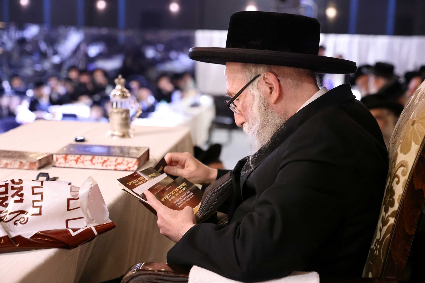 כינוס נגד פגעי הטכנולוגיה בקהל חסידי ירושלים