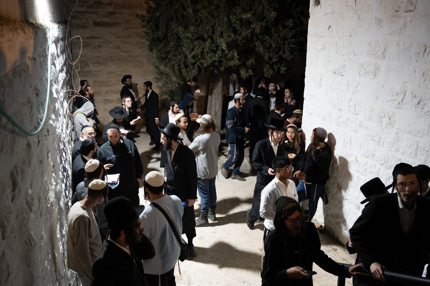 ספירת יסוד שביסוד בקבר יוסף בשכם