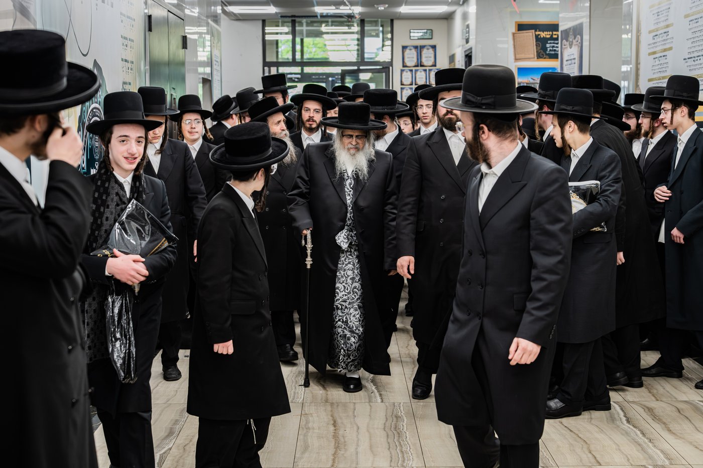 מעמד צאתכם לשלום להאדמו"ר מסאטמר