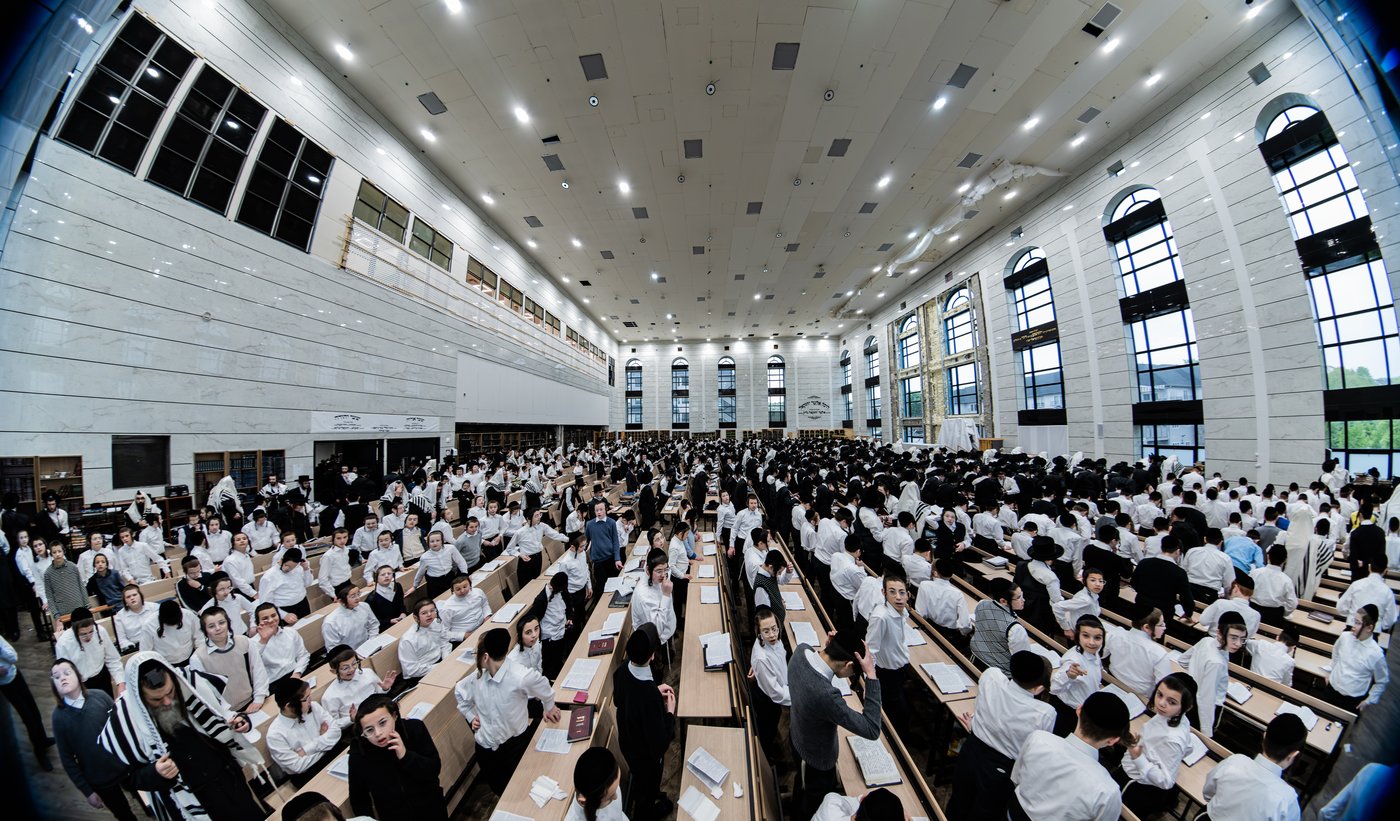 מעמד צאתכם לשלום להאדמו"ר מסאטמר