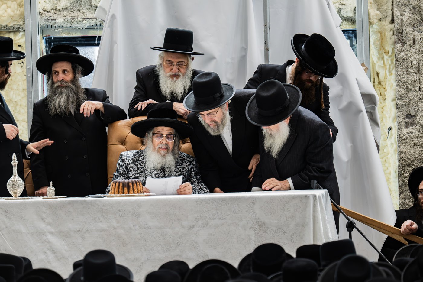 מעמד צאתכם לשלום להאדמו"ר מסאטמר