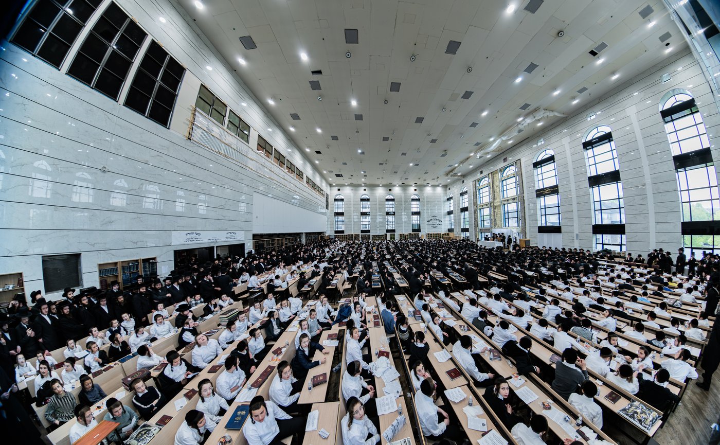 מעמד צאתכם לשלום להאדמו"ר מסאטמר