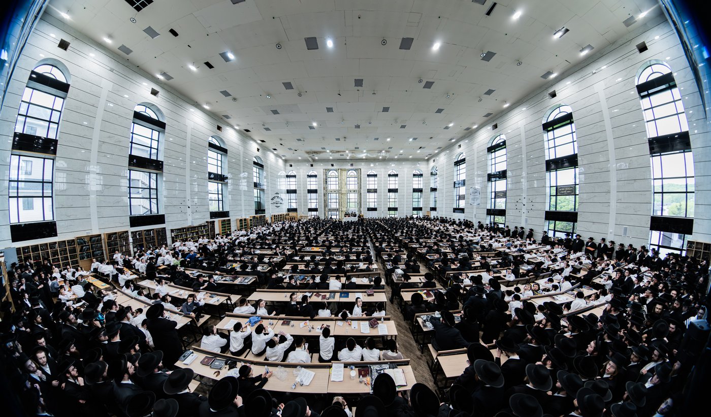 מעמד צאתכם לשלום להאדמו"ר מסאטמר