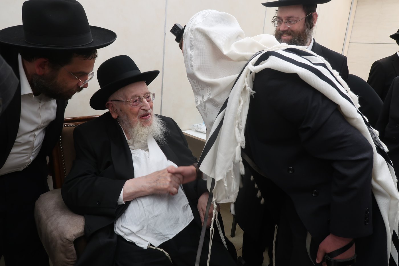 ער"ח סיון אצל הגרמ"צ ברגמן