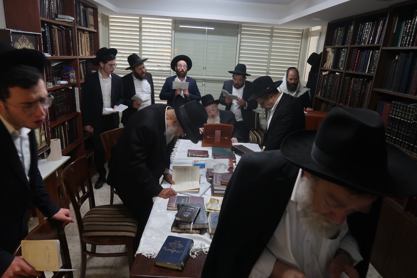 ער"ח סיון אצל הגרמ"צ ברגמן