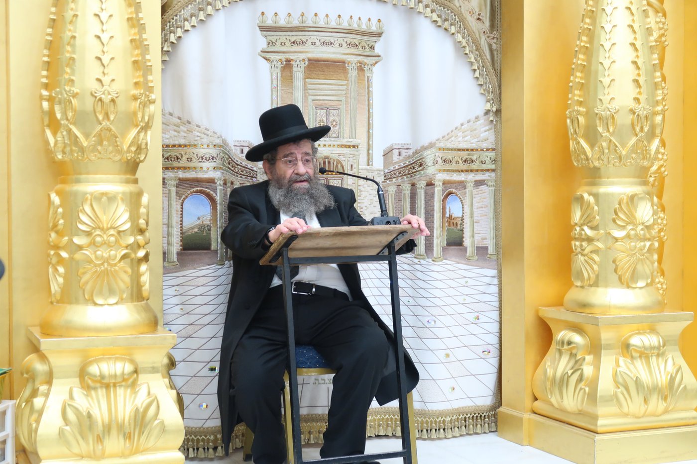 עצרת לזכרו של הגאון רבי משה צרף זצ"ל