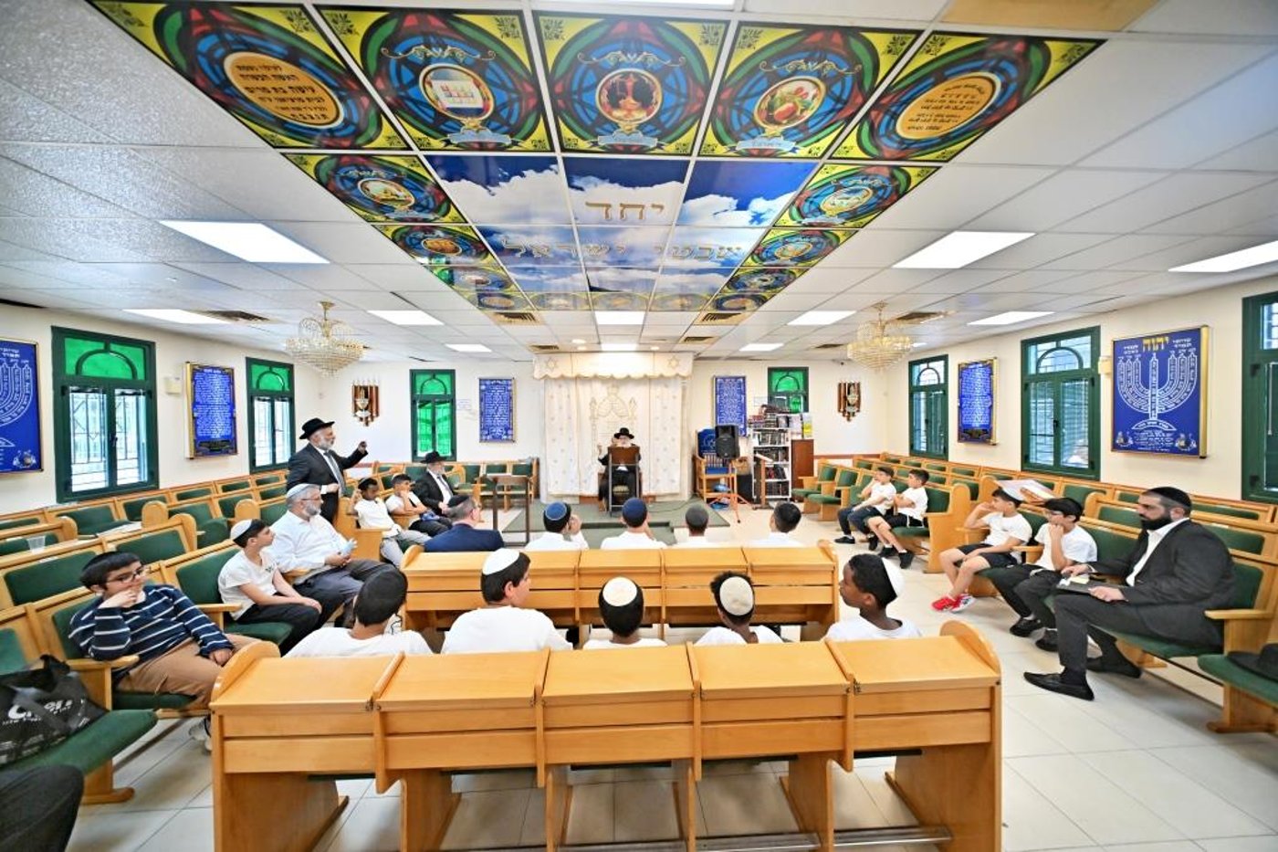 ילדי שובו בבחינה אצל רבני אשדוד
