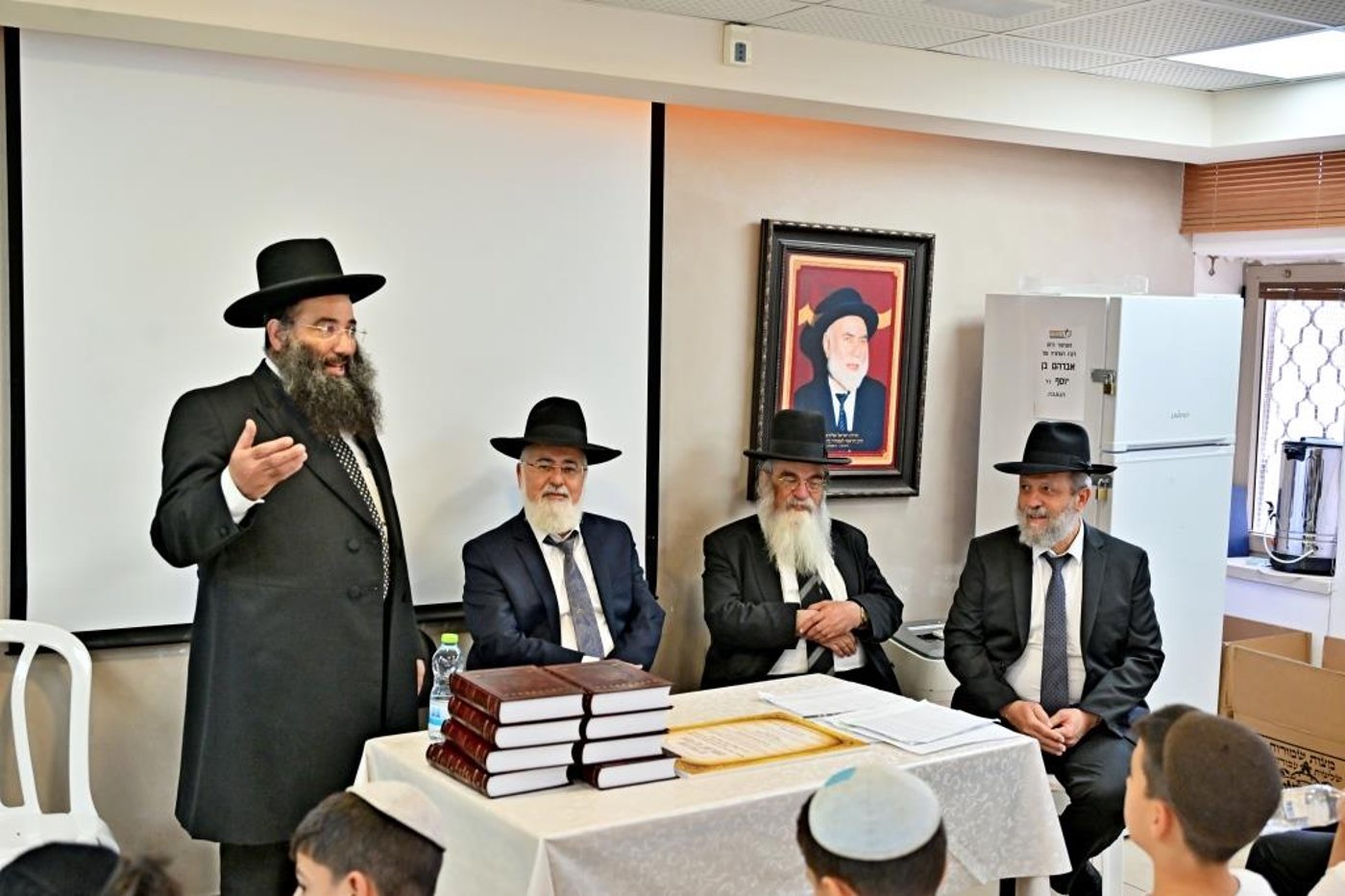 ילדי שובו בבחינה אצל רבני אשדוד