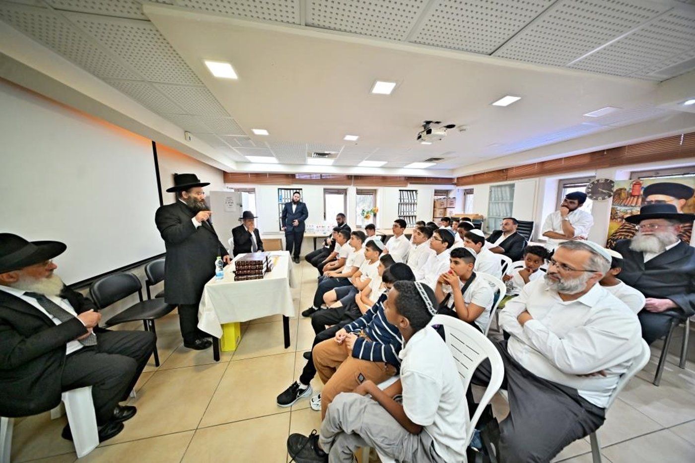 ילדי שובו בבחינה אצל רבני אשדוד
