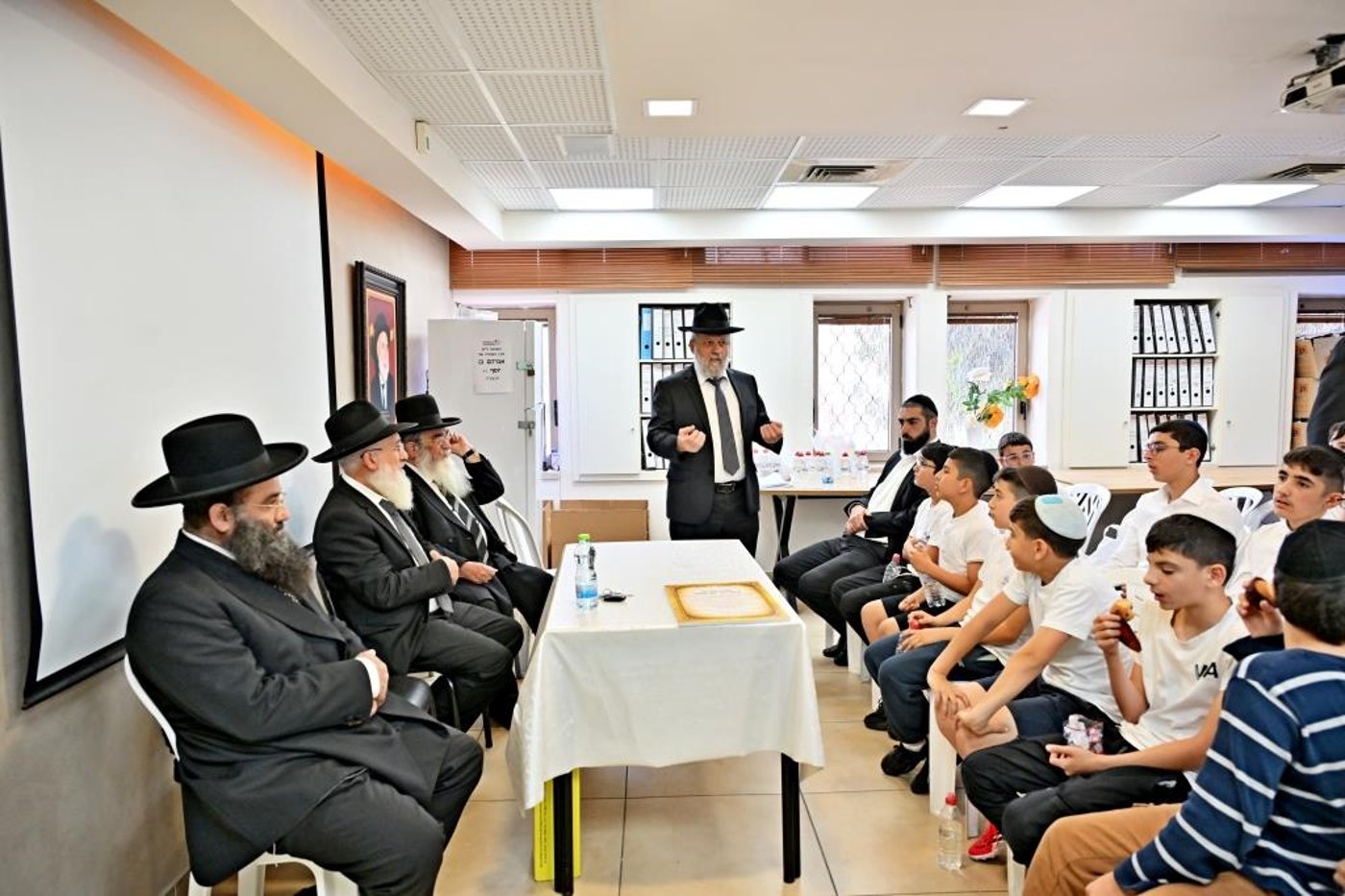 ילדי שובו בבחינה אצל רבני אשדוד