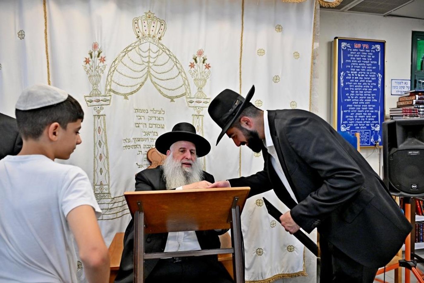 ילדי שובו בבחינה אצל רבני אשדוד