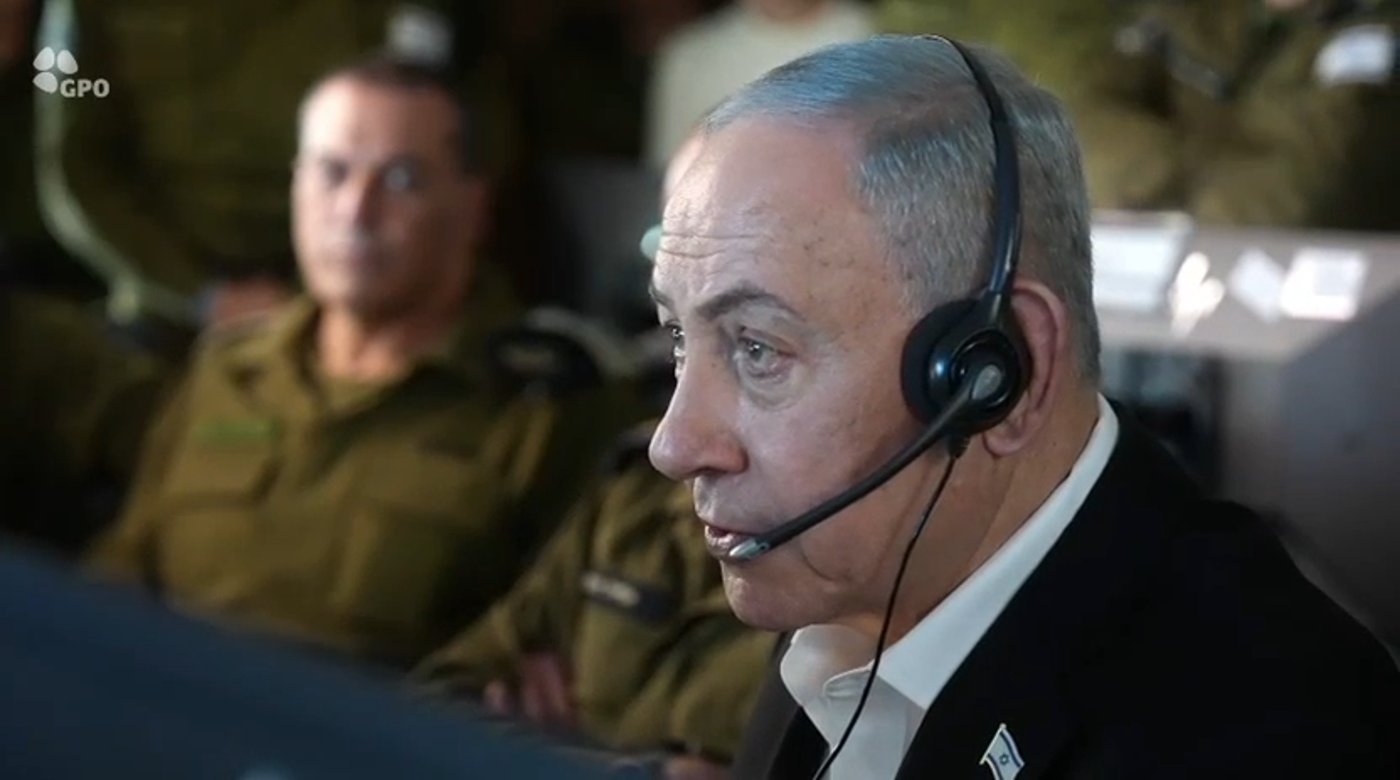 נתניהו משוחח עם מפקד השייטת
