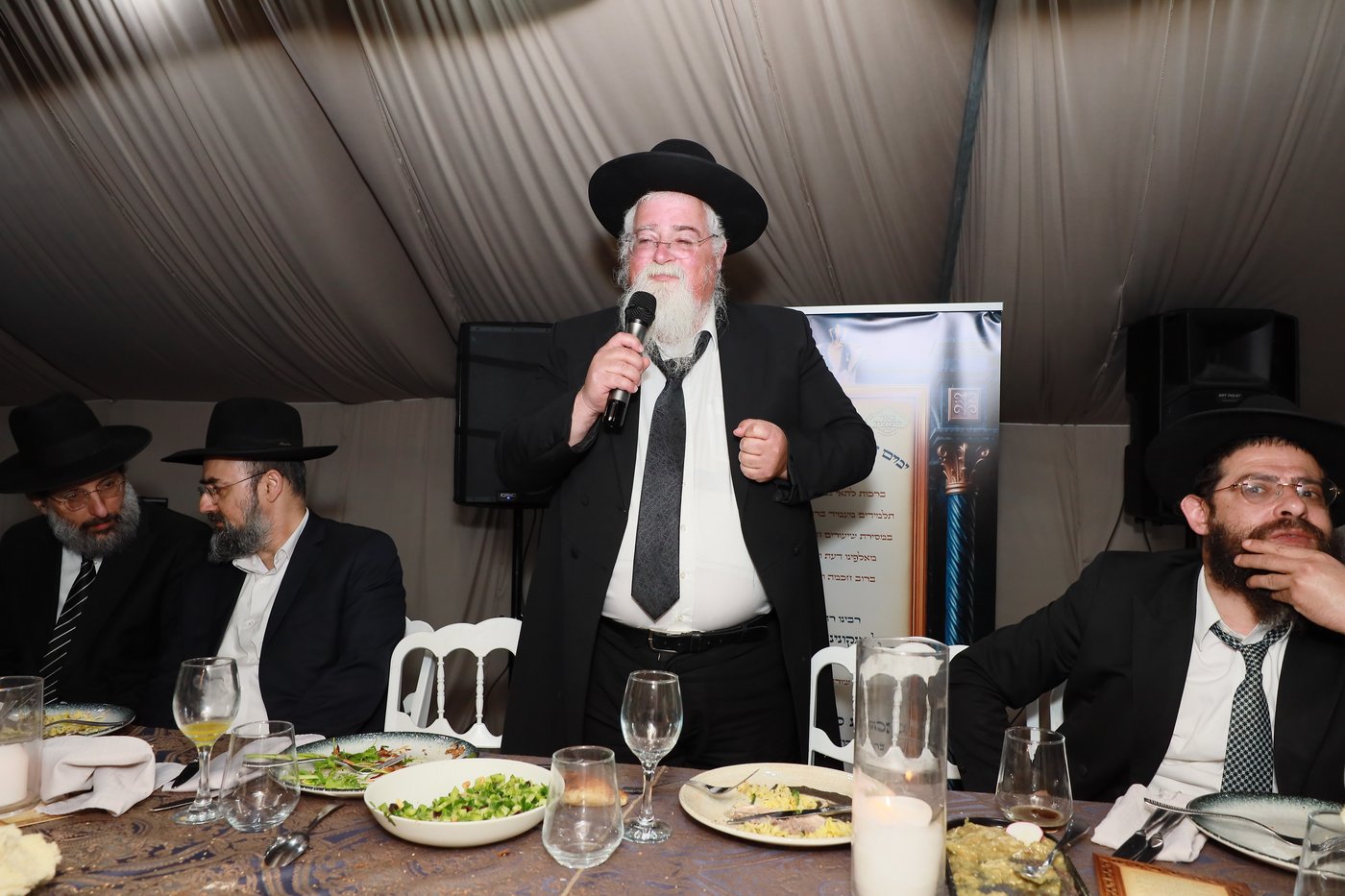 הכנסת ספר תורה לישיבת "באר התלמוד - חזון יחזקאל"