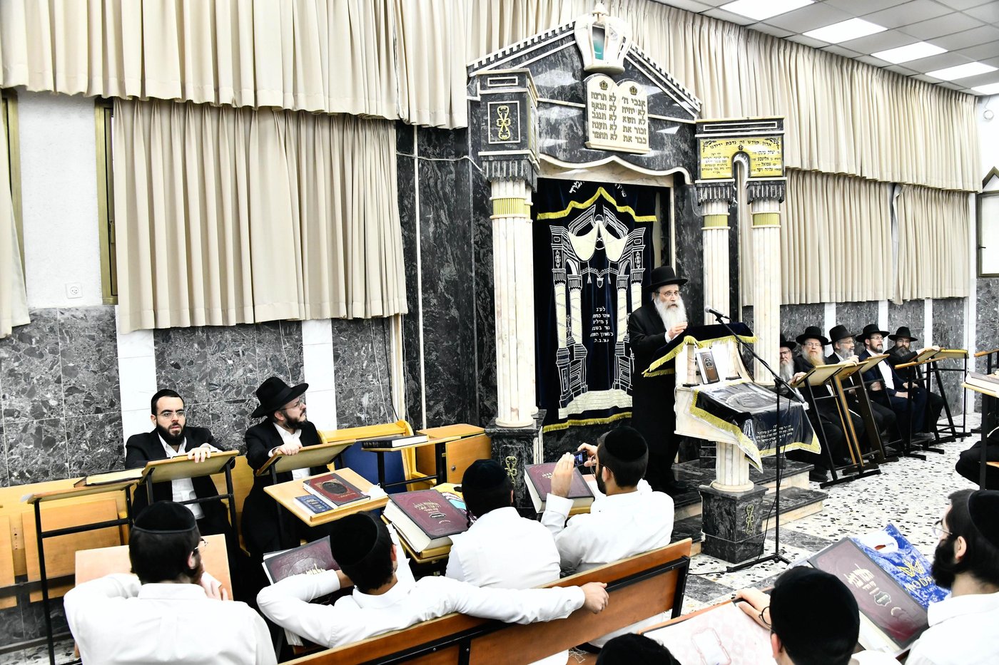 הגר"ש שטיינמן בבית מדרש עליון