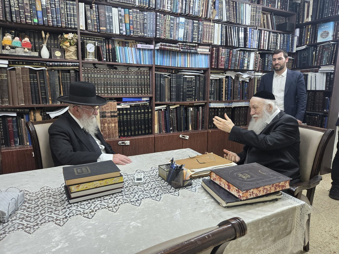 הרב דרבקין בפוניבז'