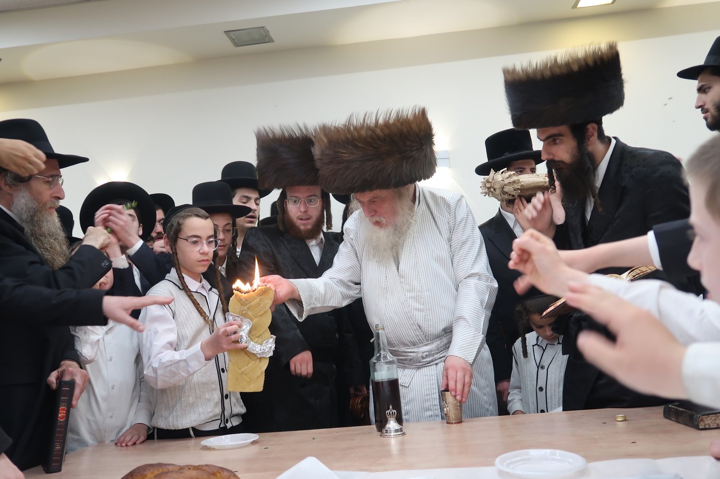 האדמו"ר ממבקשי אמונה בגרין פארק