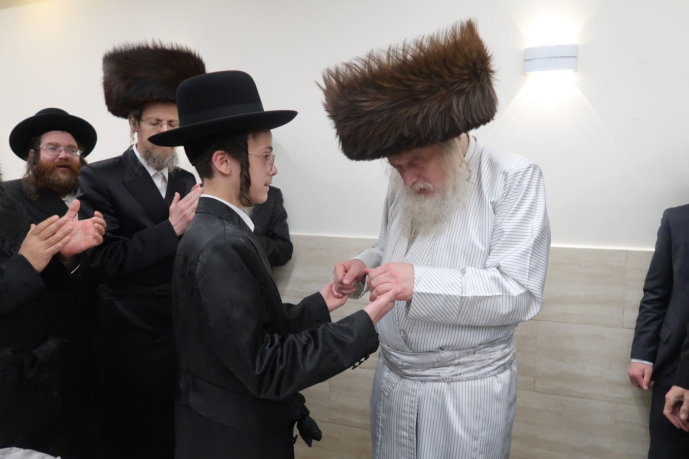 האדמו"ר ממבקשי אמונה בגרין פארק