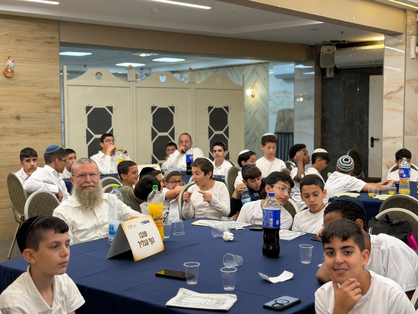 ילדי שובו בבחינה אצל רבני בני ברק