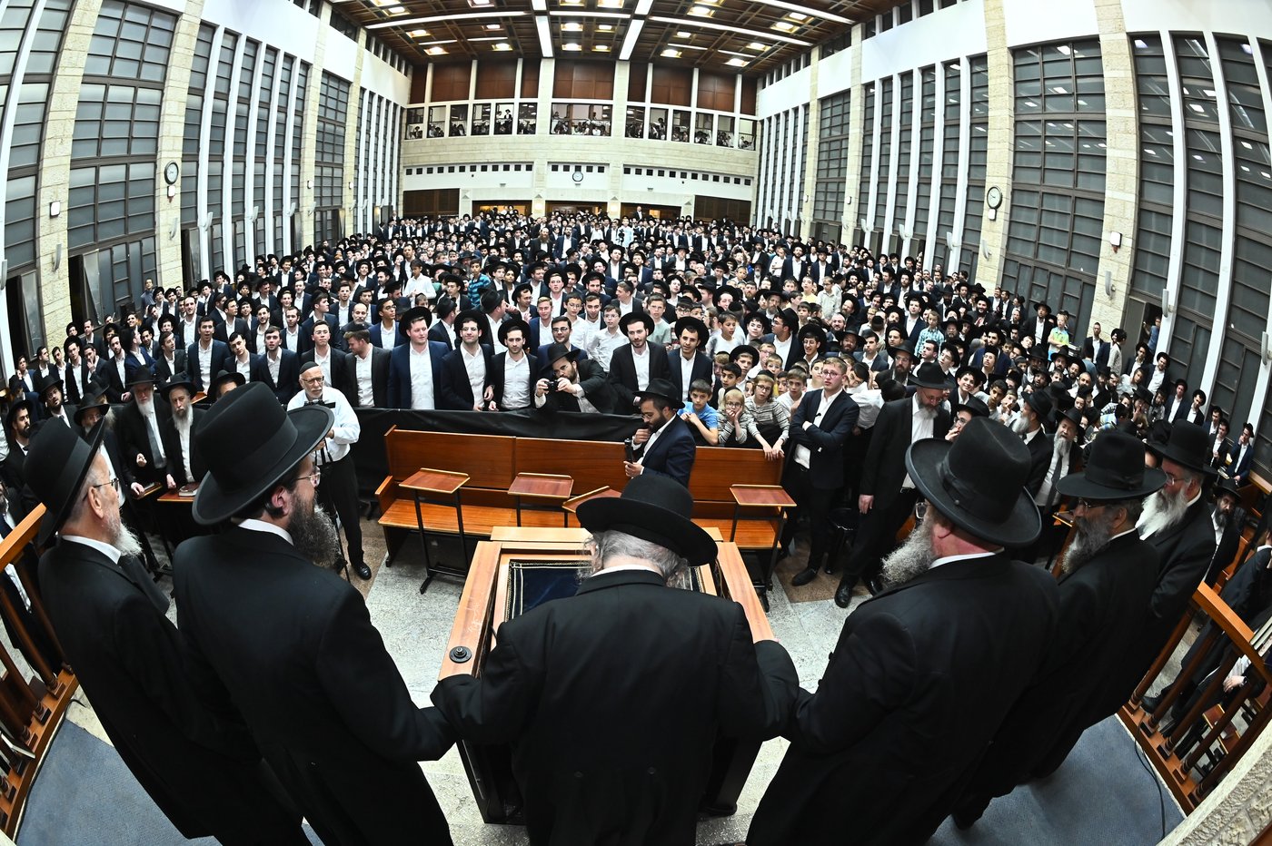 הגר"ד לנדו בישיבת מיר בברכפלד