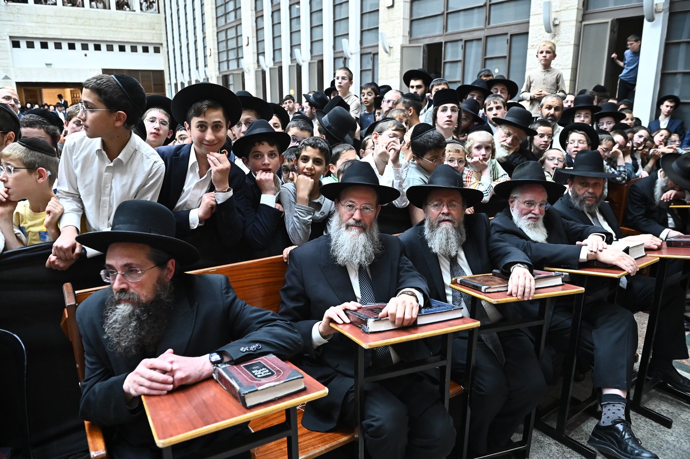 הגר"ד לנדו בישיבת מיר בברכפלד